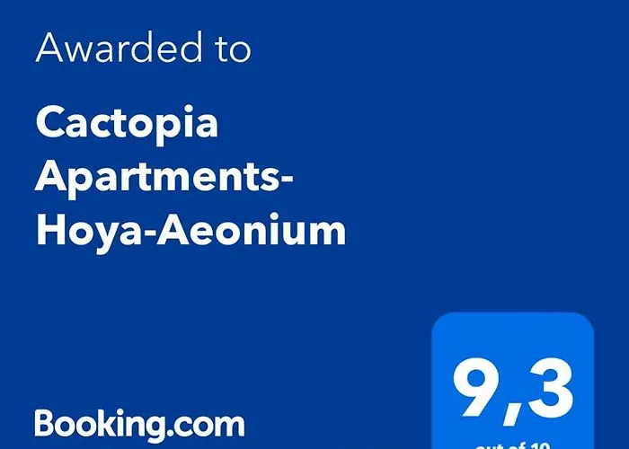 Apartamento Cactopia Apartments- Hoya-aeonium *